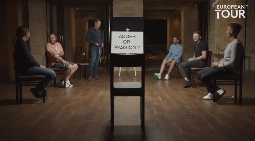 The bloopers from the European Tour's ANGRY GOLFERS video are HILARIOUS